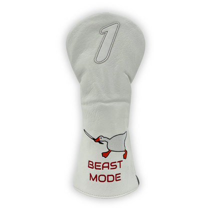 Driver Headcover - Beast Mode, Vit