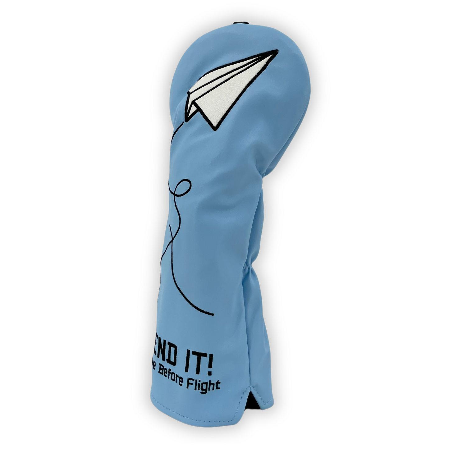 Driver Headcover - Send It, Blå