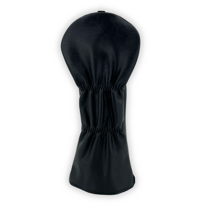 Driver Headcover - Caution Bunker, Svart